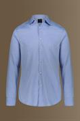 french collar regular fit classic shirt DK SKY