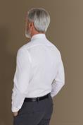 french collar regular fit classic shirt WHITE