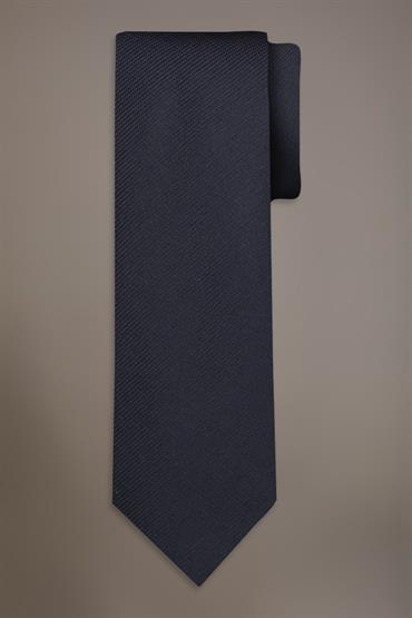 BAMBOO BLEND TIE WIDTH 148X8X4 BLUE