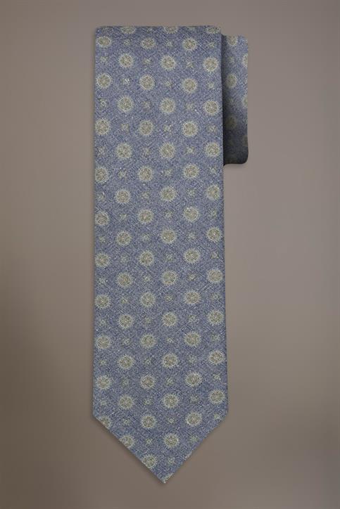 LINEN BLEND TIE WIDTH 148X8X4