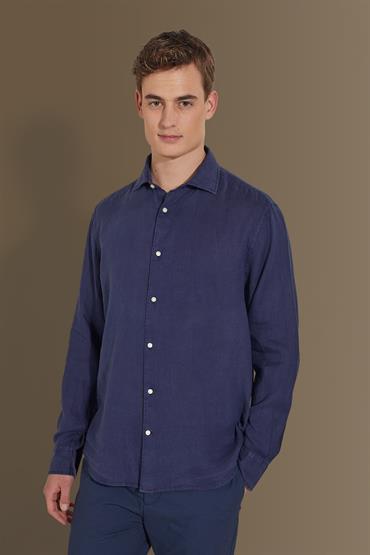 french collar classic fit LT BLUE