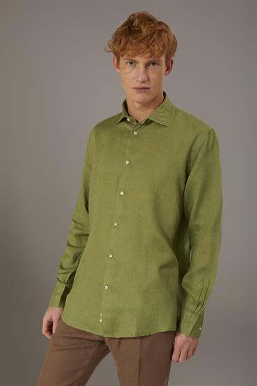 french collar classic fit LT GREEN