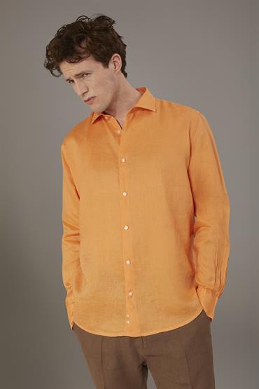 french collar classic fit ORANGE