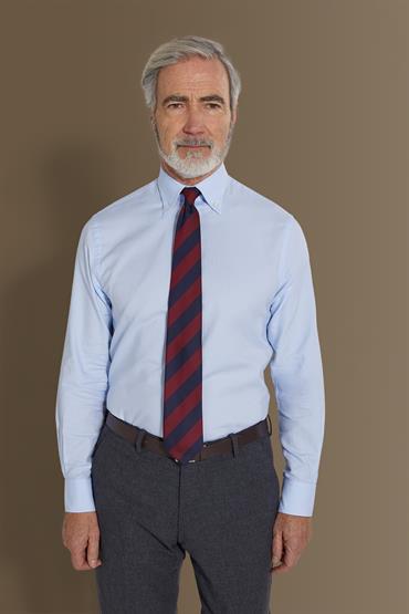 button down collar slim fit casual shirt