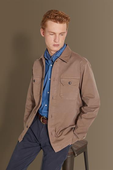 overshirt BEIGE