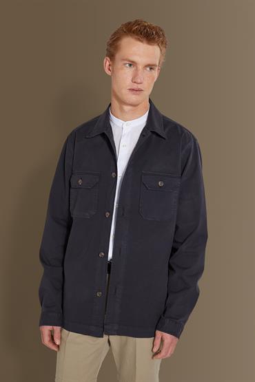 overshirt DK BLUE