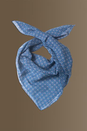 FOULARD 70X70CM BLUE