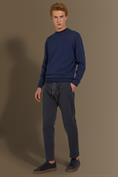 trousers with elastic waist