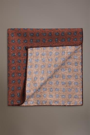 POCHETTE 30X30CM RUST