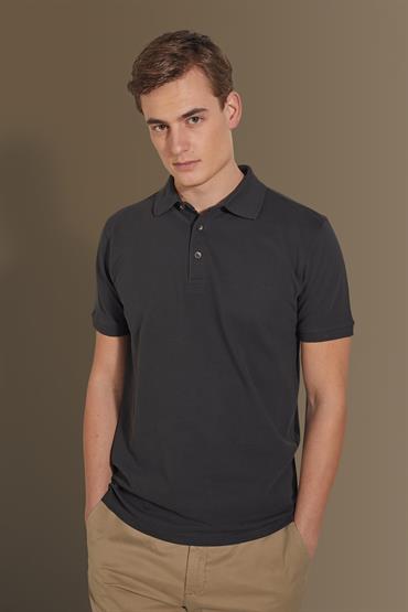 short sleeve polo ANTHRACITE