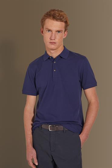 short sleeve polo ROYAL