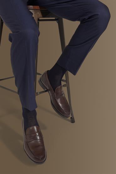 LEATHER LOAFER BROWN