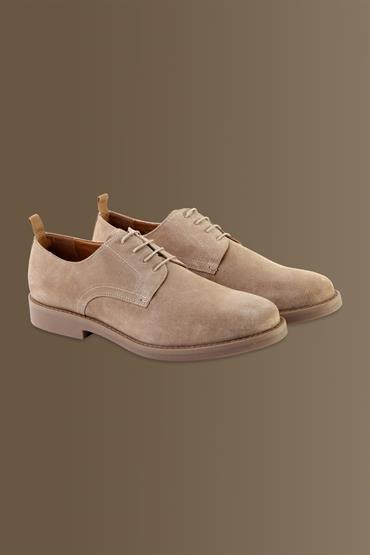 SUEDE DERBY BEIGE