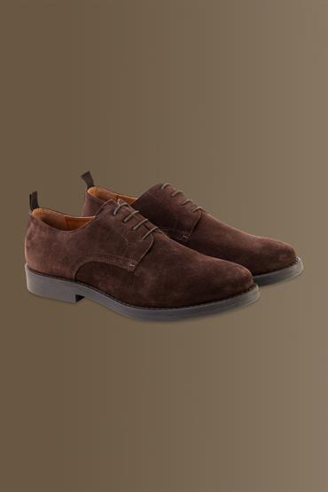 SUEDE DERBY BROWN