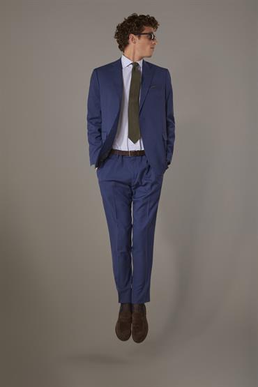 NOTCH SINGLE BREASTED SUIT BLUE