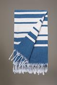BEACH TOWEL 100X175CM +7CM FR X 2