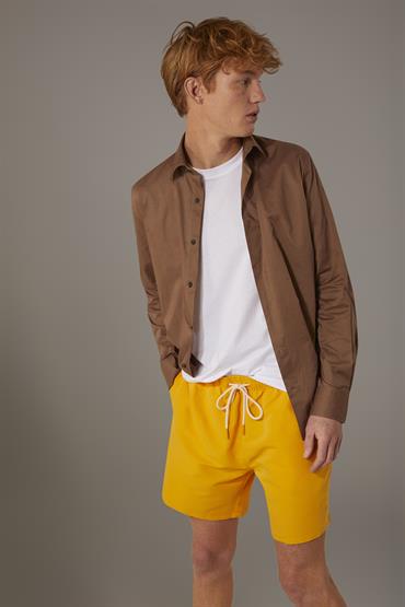 SWIM TRUNK YELLOW