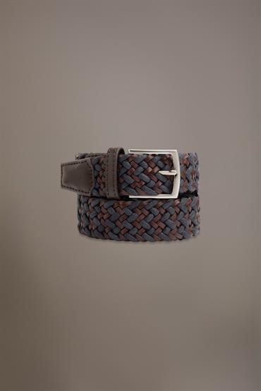 BELT 40 MM BROWN/INK
