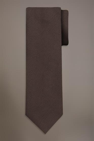 BAMBOO BLEND TIE BROWN