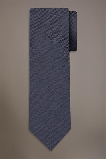 BAMBOO BLEND TIE DK BLUE