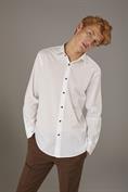 FRENCH COLLAR BAGGY FIT SHIRT
