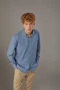FRENCH COLLAR BAGGY FIT SHIRT