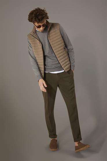 DOUBLE FACE VEST BEIGE