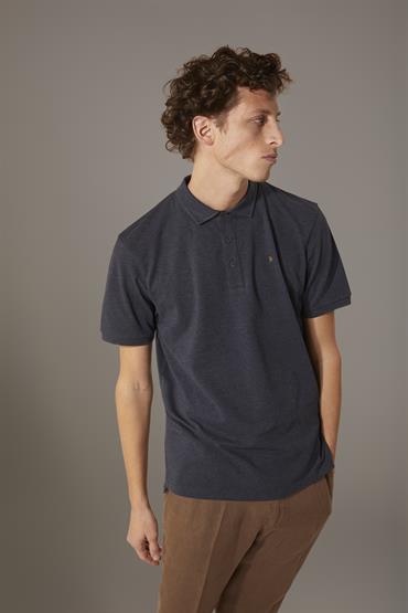 SHORT SLEEVES POLO DK BLUE