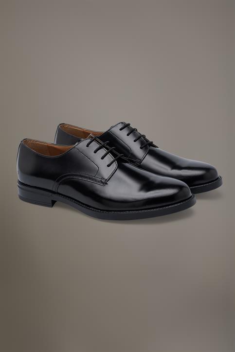 DERBY LEATHER SHOES