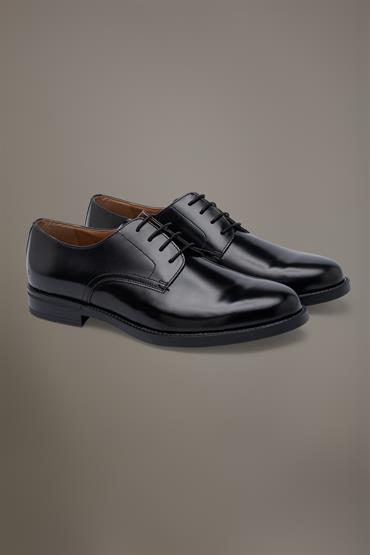 DERBY LEATHER SHOES