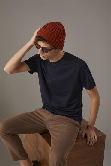 SHORT SLEEVES T-SHIRT DK BLUE