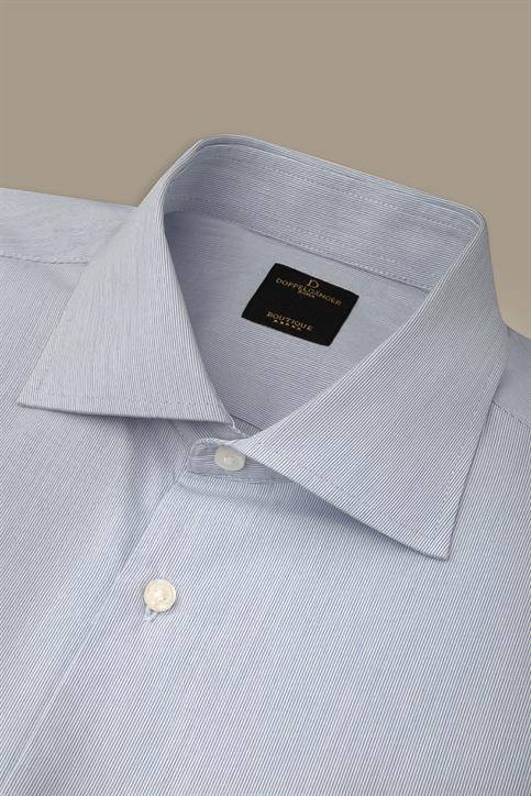 french collar classic fit shirt WHITE/LT SKY
