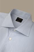 french collar classic fit shirt WHITE/LT SKY