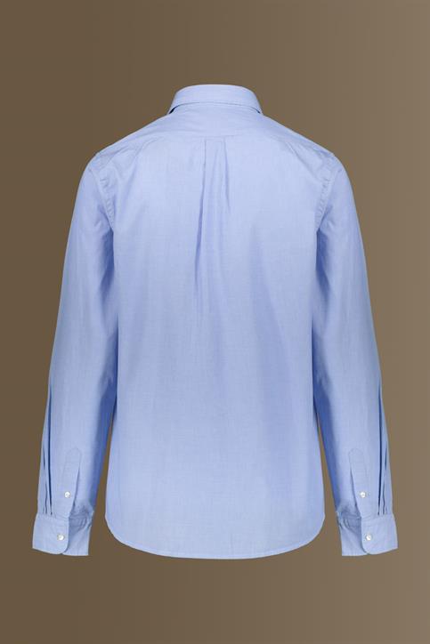 french collar classic fit casual shirt