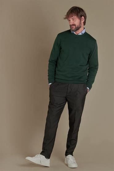 round neck sweater FOREST