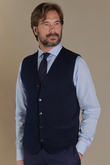 vest with buttons