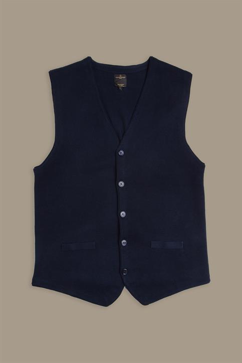 vest with buttons