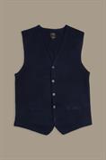 vest with buttons