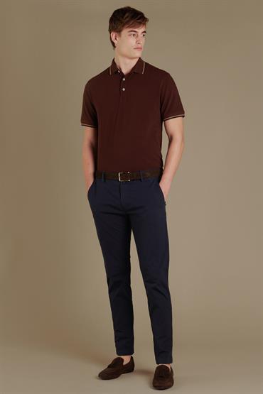 chino trousers DK BLUE