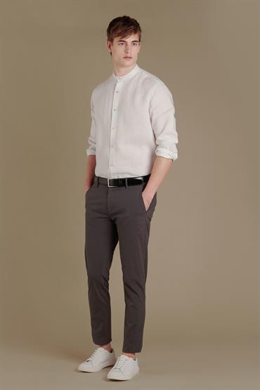chino trousers DK GREY