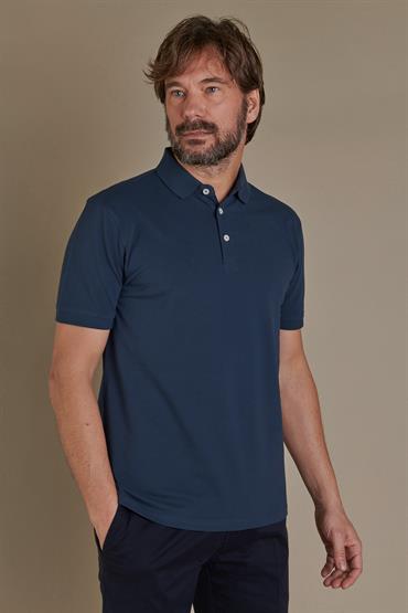 short sleeve polo DENIM