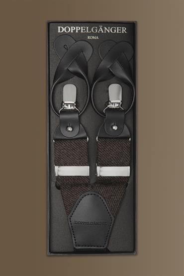 suspenders BROWN