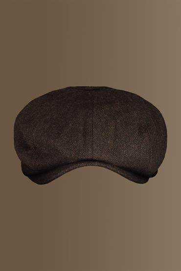 newsboy hat BROWN