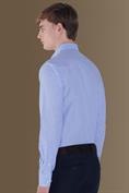 french collar classic fit shirt SKY