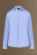 french collar classic fit shirt SKY