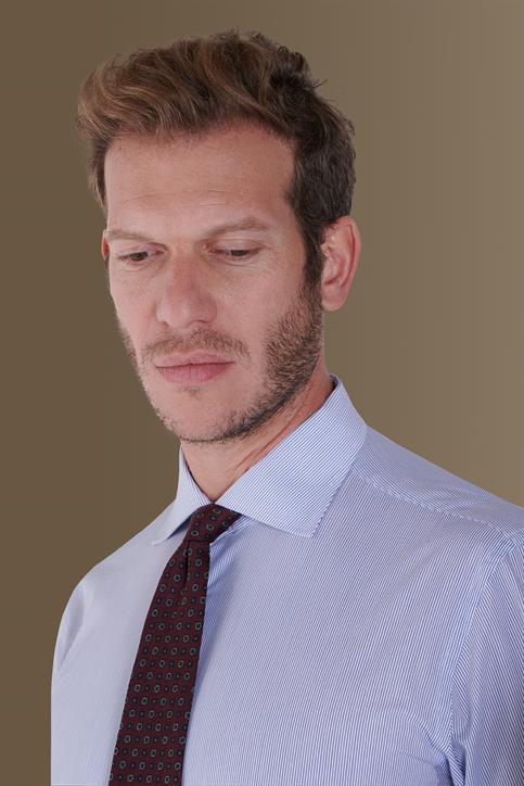 french collar slim fit shirt