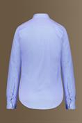 french collar classic fit shirt WHITE/DK SKY