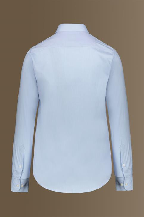 french collar classic fit shirt WHITE/SKY