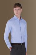 french collar classic fit shirt SKY