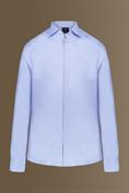 french collar classic fit shirt SKY